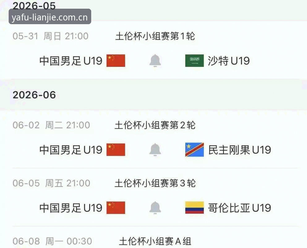 亚富体育官方主站苹果版怎么下载 U19国足惨败突尼斯——土伦杯出局背后的深度分析